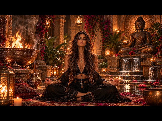 ॐ Shakti Awakening | Deep Tantric Ambient Meditation & Divine Feminine Energy Flow
