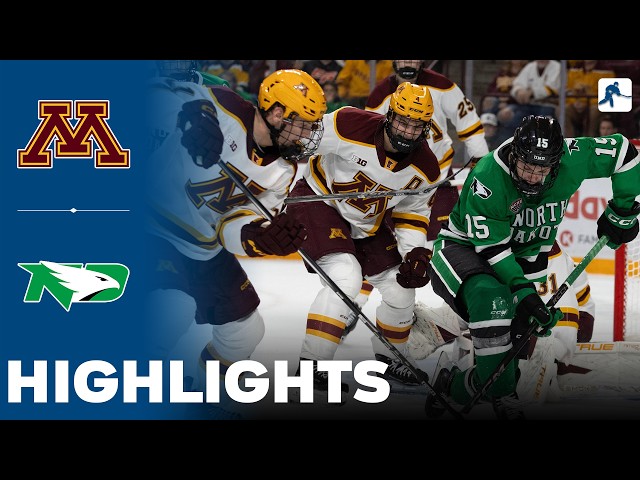 Minnesota vs North Dakota | What a Game | NCAA College Hockey | Highlights - October 22, 2026