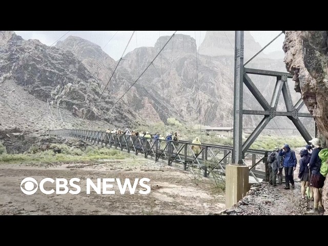 Harrowing footage shows deadly Grand Canyon flash flood