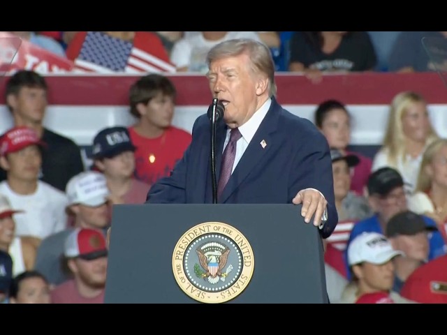 Trump faces TONS of EMPTY seats as rally CRASHES & BURNS