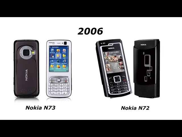 efvolution of nokia phones  جميع هواتف نوكيا