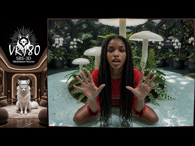 VR180 | Botanic gardens ASMR Meditation Room