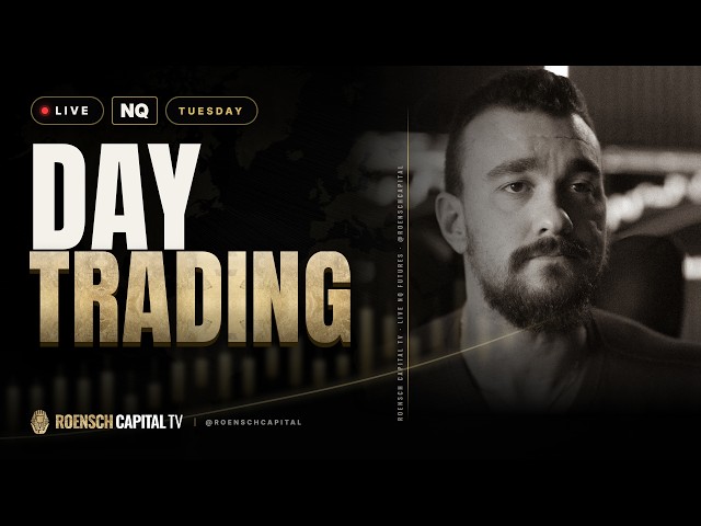 LIVE Futures Day Trading Show! | Roensch Capital TV