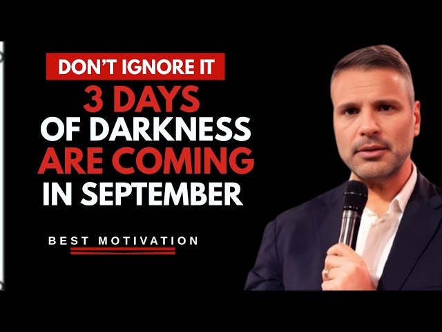 3 DAYS OF DARKNESS ARE COMING IN SEPTEMBER, 2026! PLEASE PREPARE YOUR FAMILY 