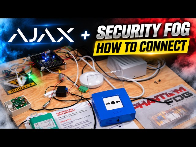 Ajax Systems + Security Fog Integration: 3 Ways to Trigger Active Deterrence