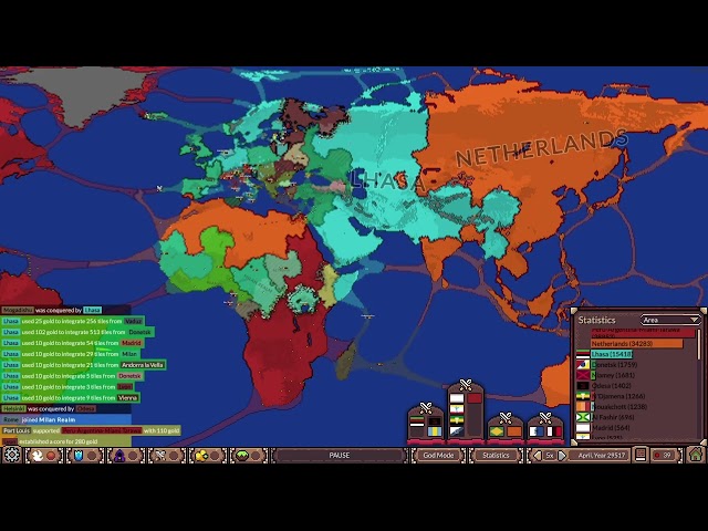 MASSIVE BORDER SHIFTS: Ages of Conflict 57