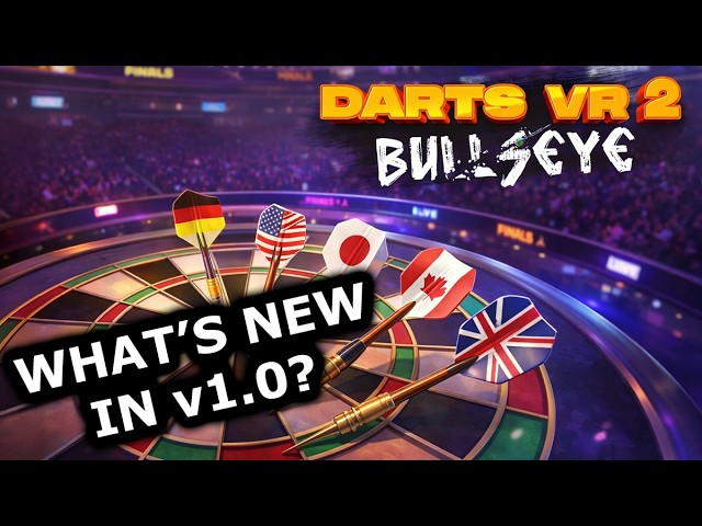 Enjoying a Whole Lotta Darts VR2: Bullseye