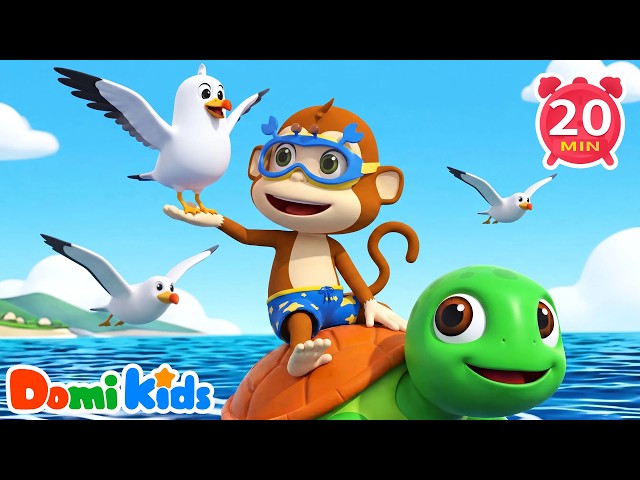 Dive with Sea Animal Friends 🐙 | Sea Animals | Animal Songs & Nursery Rhymes | Animal Party