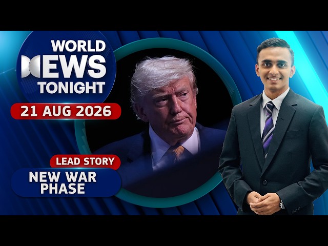 Tension rises after Trump announces new phase of war | World News Tonight