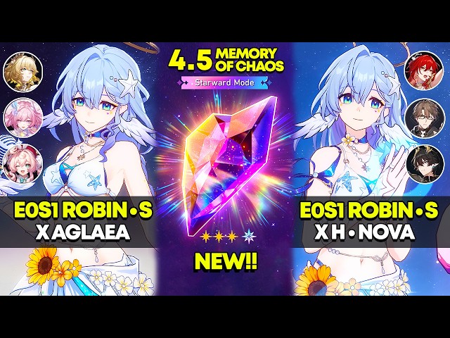 E0S1 Robin • Summeretto x Aglaea & E0S1 Robin • Summeretto x H • Nova | Memory of Chaos 12 | HSR 4.5