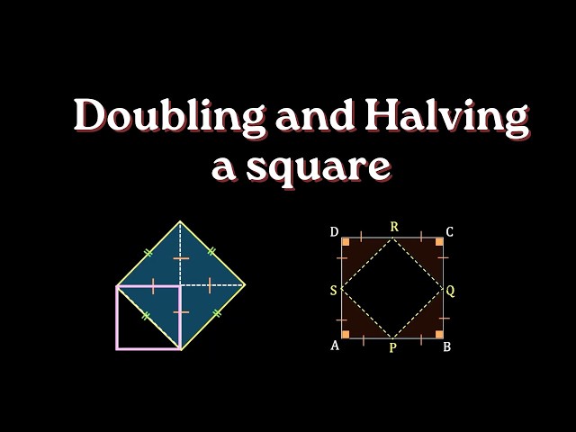 Doubling and Halving a Square | The Baudhayana-Pythagoras Theorem| Grade 8 | NCERT | Khan Academy