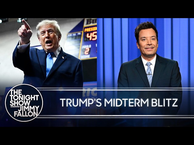 Trump Kicks Off 32-Day Midterm Campaign Blitz, Ramaswamy Nearly Drops Kid at Rally | Tonight Show
