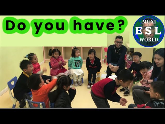 236 - ESL Blindfold Flashcards Game for kids | ESL Circle Time