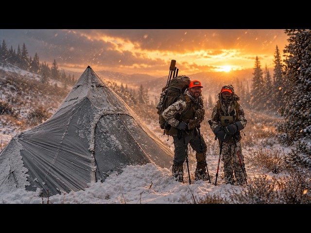 Hunting Mule Deer in a BRUTAL Snowstorm!