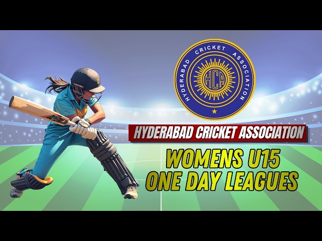 HCA U15 WOMENS ONE DAY LEAGUES 2026-27 | TEAM-17 vs TEAM-19 | TOSS