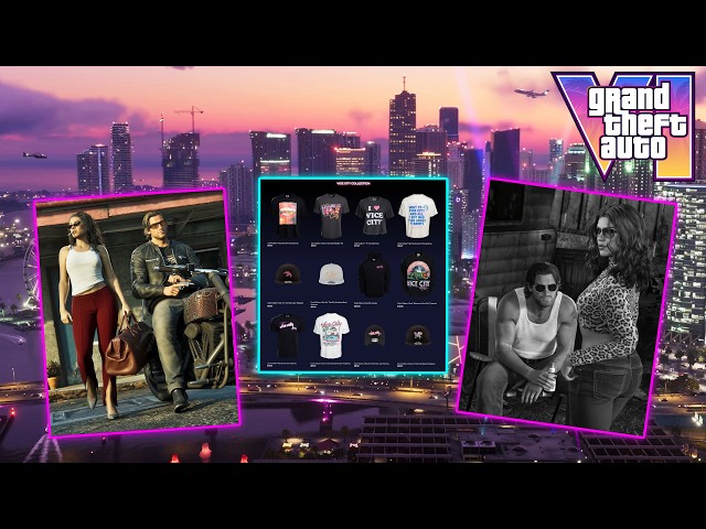 *NEW* GTA 6 Merch Just Dropped With 5 New Screenshots & Amazing Collab!