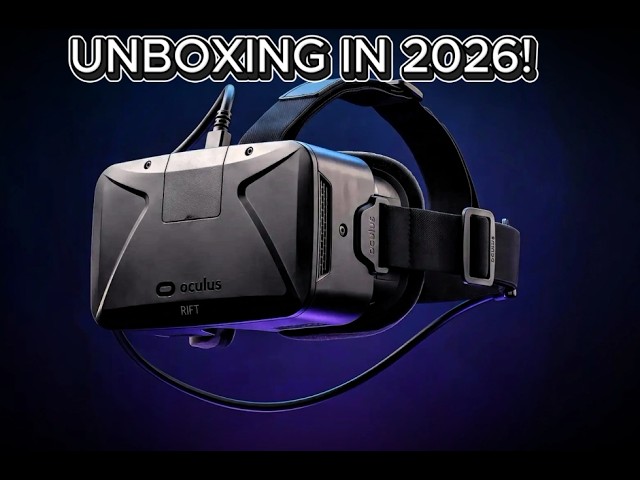 I unboxed the original Oculus Dk1 Rift.... (Unboxing) #vr