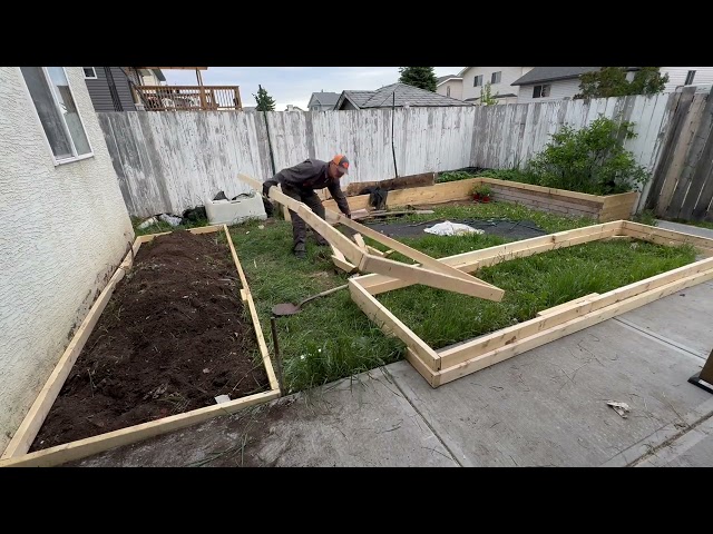 Backyard Project Journey Part5 #VIDZMO #ridgid #ridgidtools #homeimprovement #homedepot #carpentry