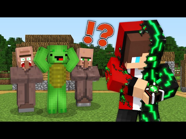 JJ Became BEN-10 in Minecraft!