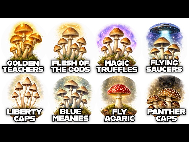 Every Psychedelic Mushroom Explained in 11 Minutes