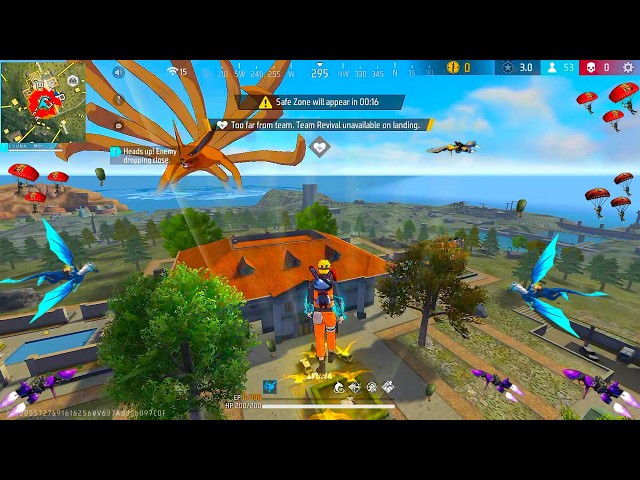 UZUMAKI NARUTO💪99% Headshot🎯36 Kill⚡| Solo Vs Squad Full Gameplay | intel i5 🖥 Freefire
