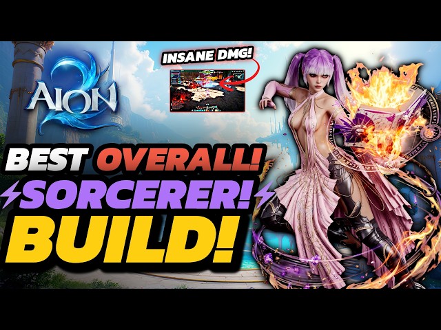 AION 2 Sorcerer Build Guide - Best PvE Skills, Macro & Rotation | HIGH DPS SETUP