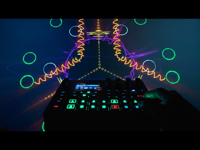 Strong Interaction (Syntakt + Live Visuals)