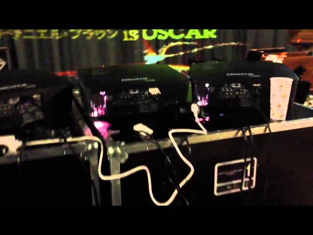 Stacking 3 Projectors with MadMapper MacBookPro Retina