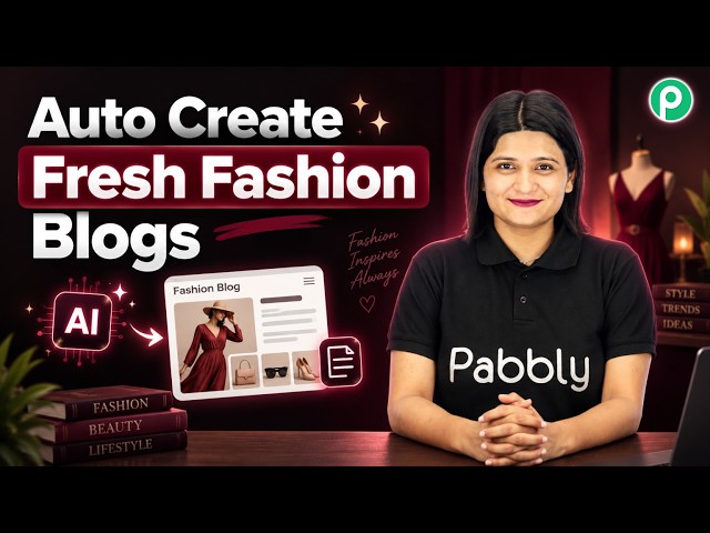 Create Fresh Fashion Blogs Every Day with AI 👗🤖