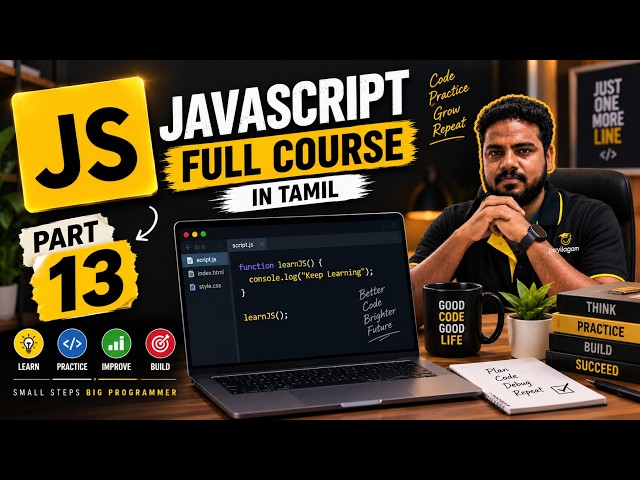 JavaScript Full Course in Tamil - Part 14 | JavaScript Tutorial for Beginners | Payilagam