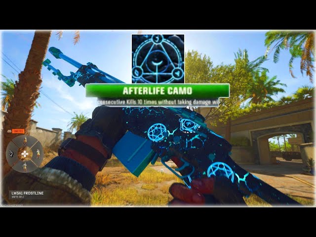 LW3A1 Frostline is an average gun  |  10/33 Afterlife Road to Nebula  |  Black Ops 6 Zombies