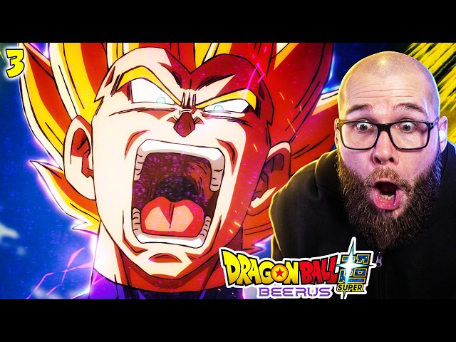 VEGETA IS BETTER THAN GOKU! Dragon Ball Super: Beerus Episode 3 REACTION