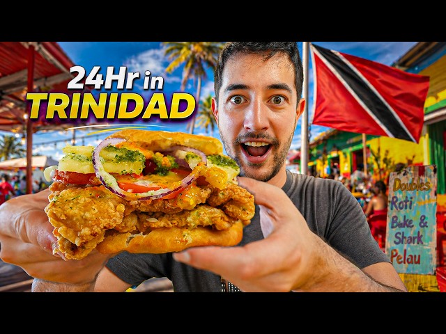I Flew to Trinidad for STREET FOOD 🇹🇹 24 Hours of Trini Food!!