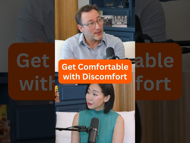 Get Comfortable with Discomfort | Simon Sinek + Amy Chan | A Bit of Optimism