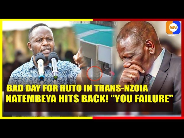 WAR:Natembeya FIRES BACK AT Ruto- "Go Open your own projects, You've done Nothing In Transnzoia"