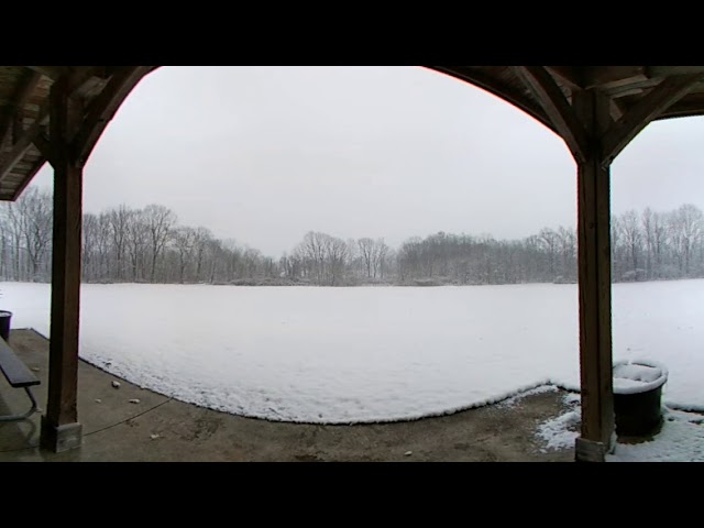 20 Minutes of Snowfall in 360