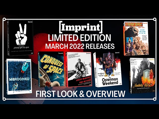 [Imprint] March 2022 - 7 Blu-ray Releases from Via Vision | First Look & Overview