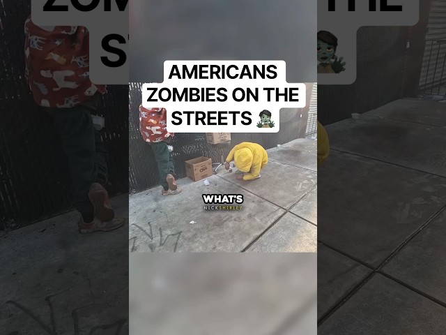 Americas zombies on the streets