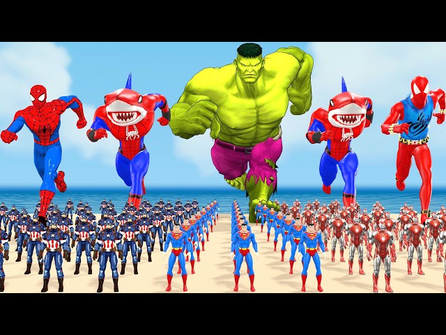 🔴Playing as SPIDER-MAN 2026: The Secret of the Multiverse IRON MAN &SUPERMAN |Superhero Fantasy Film