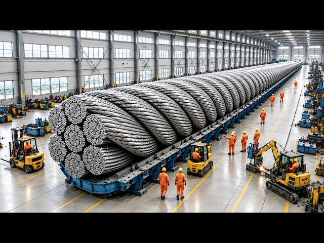 How It’s Made: Wire Cables, Superyachts & Giant Aircraft Landing Gear