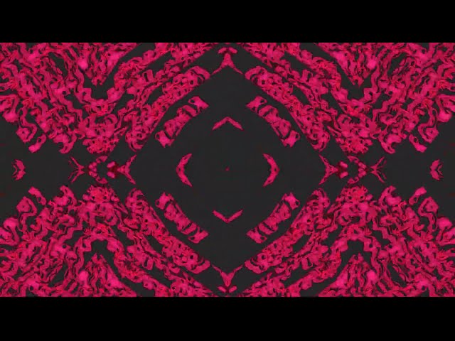 4K Rose Icon Motion Graphic - VJ Loop - Background Video