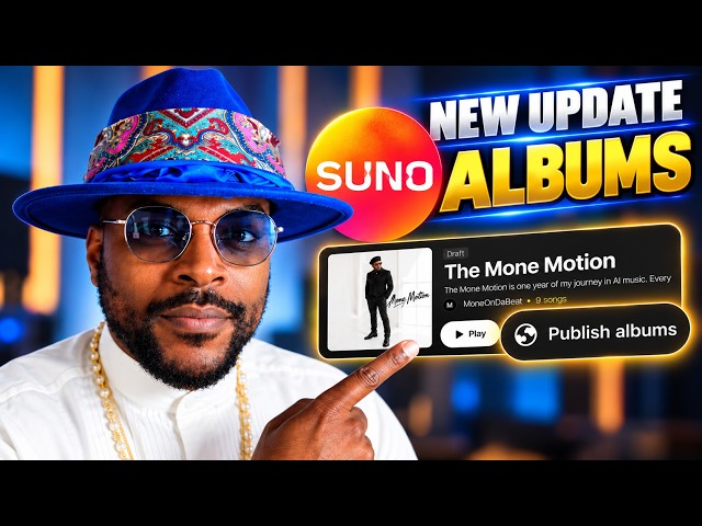 SUNO Just Added ALBUMS! (How to use it)