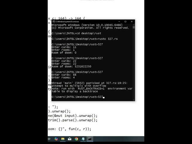 rust | Euler project 'room of doom' | CodeLearning