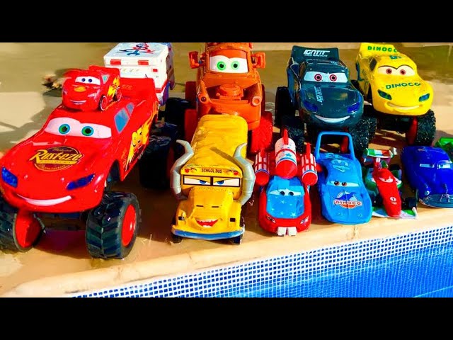Disney Pixar Cars toys Review | Lightning McQueen, Finn McMissile, Mack, Doc Hudson,Cruz Ramirez
