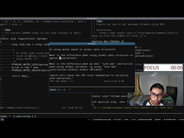Live study: read along book "Operating Systems: Three Easy Pieces" (Part 195)