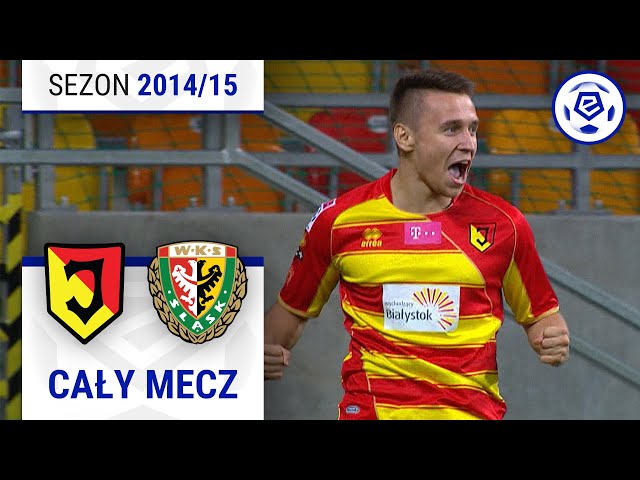 (1/2) Jagiellonia Białystok - Śląsk Wrocław | CAŁY MECZ | Ekstraklasa 2014/15 | 31. Kolejka