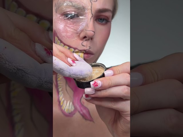 VENOM MAKEUP TUTORIAL 🖤 #venom #makeup #venommakeup