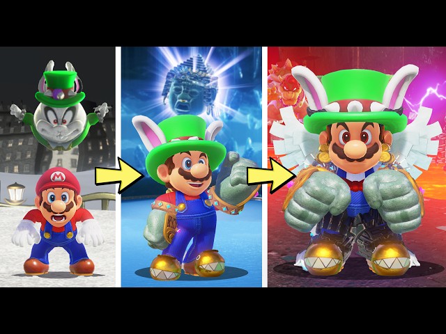Mario, but I STEAL Boss Abilities