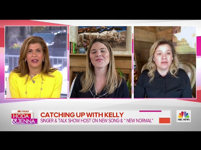 Kelly Clarkson Interview 04/16/2020 - Today Show with Hoda &Jenna