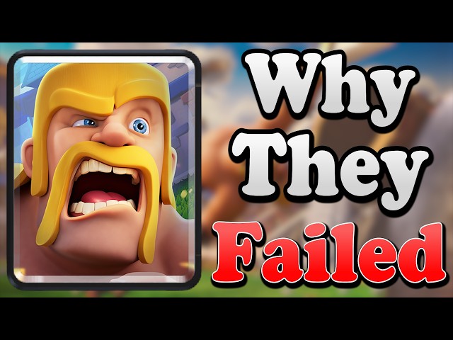 The Failure of Barbarians in Clash Royale